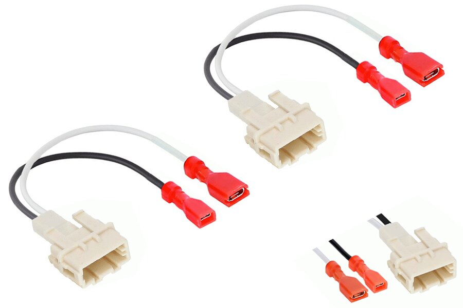 Hyundai and Kia (2014 onward) Speaker Adapter Leads Cables (Pair)