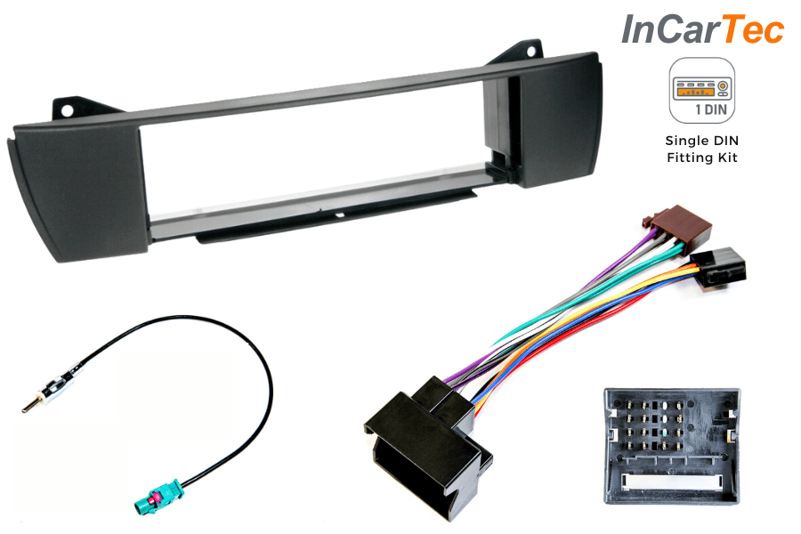BMW Z4 (E85) Z4 Roadster (E86) Single DIN car stereo upgrade fitting kit (WITHOUT SWC)