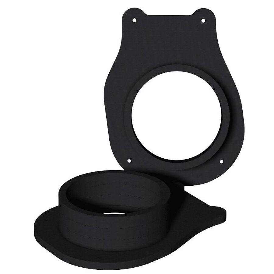 Citroen C4 Picasso 2006 - 2013 165mm complete front door speaker adapter rings/panels 