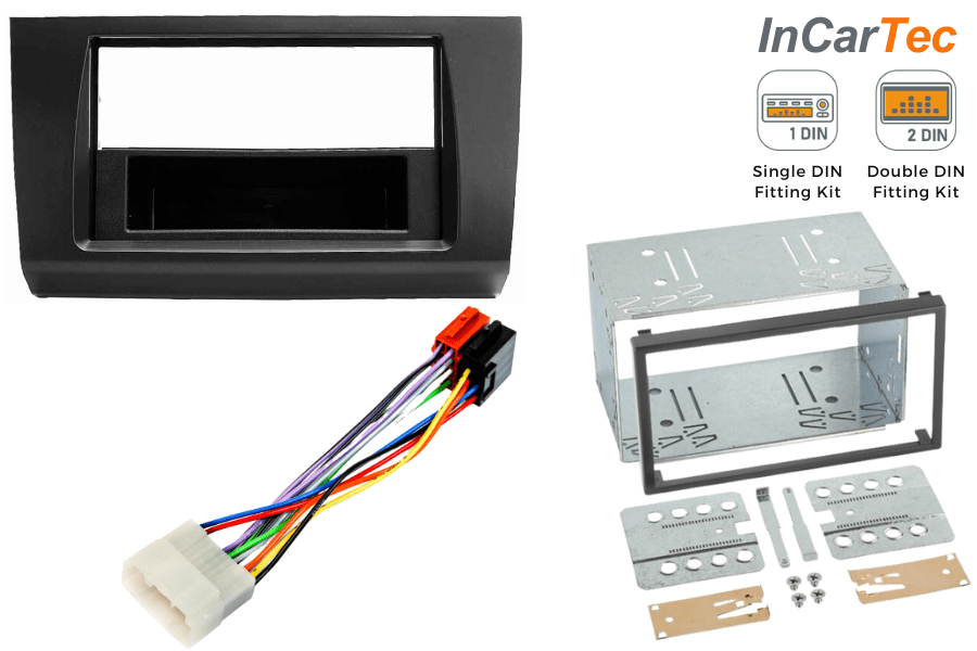 Suzuki Swift (2004-2010) Single/Double DIN car stereo upgrade fitting kit (WITHOUT SWC)