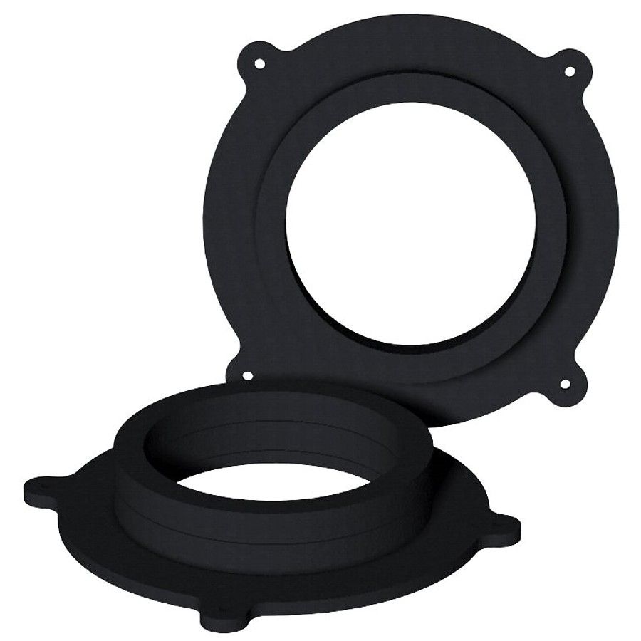 Mazda 6 2012 - 2023 165mm front door speaker adapter rings/panels 