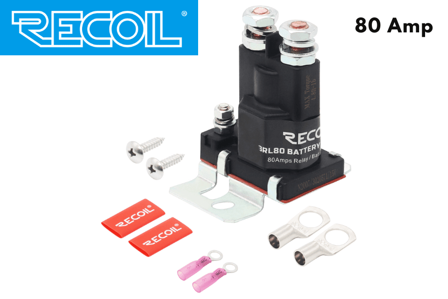 RECOIL 80 AMP Relay/ Battery Isolator