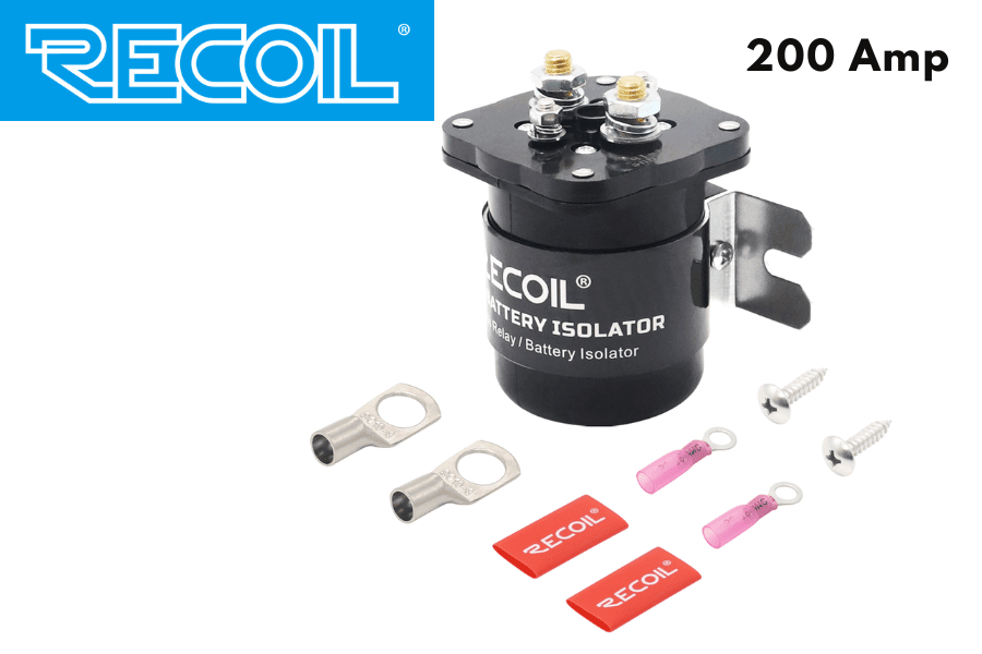 RECOIL 200 AMP Relay/ Battery Isolator