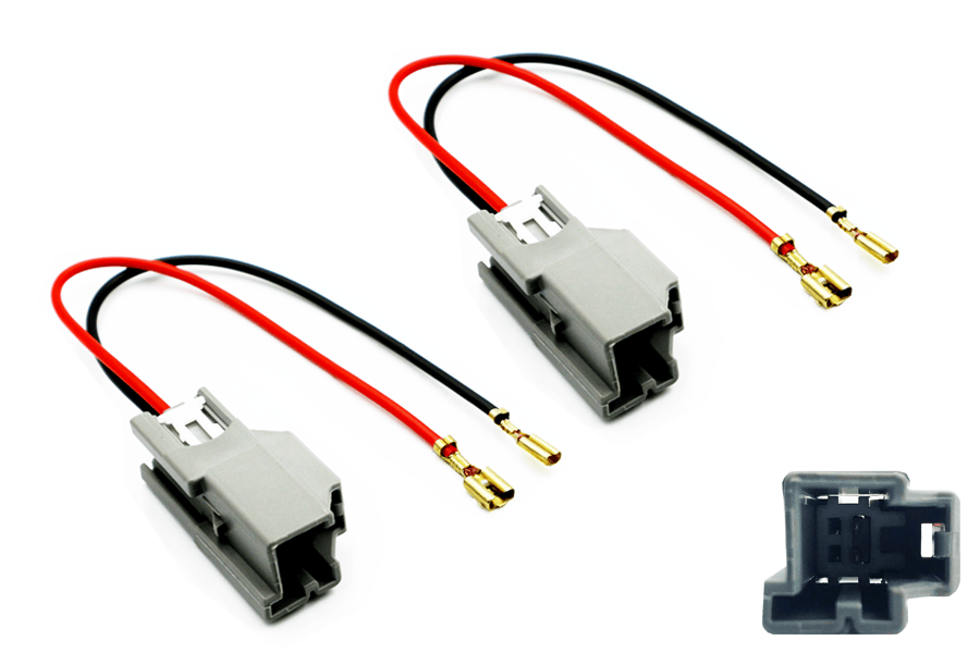 Volvo and Polestar Tweeter or Midrange Adapter Cable Leads (Pair)