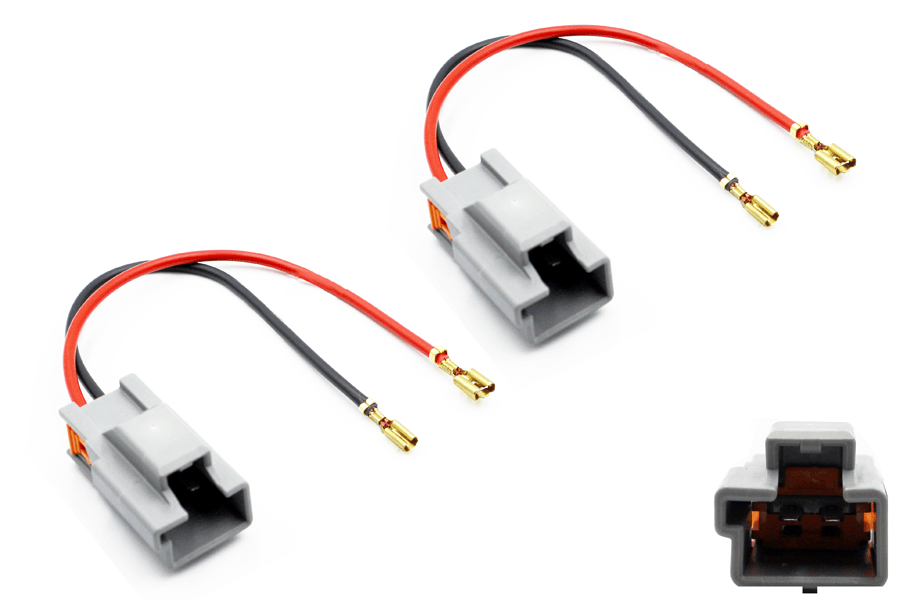Volvo (C30, S40, S60, V70, V90) and Polestar Door Speaker Adapter Cable Leads (Pair)