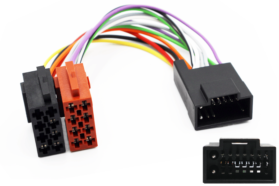 Chery J1, J3 and J11, DR Automobiles DR2, and DR5 ISO Radio Adapter Cable