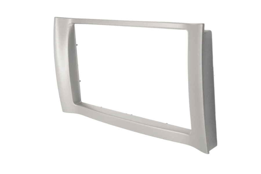 Chery J1 (A1) and DR2 Double DIN car audio fascia adapter panel (SILVER)