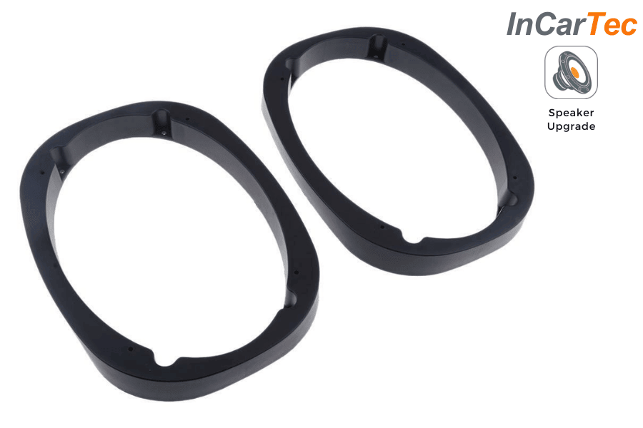 6x9 Angled Spacer Pods for 6"x9" speakers (30mm-45mm Depth) PAIR