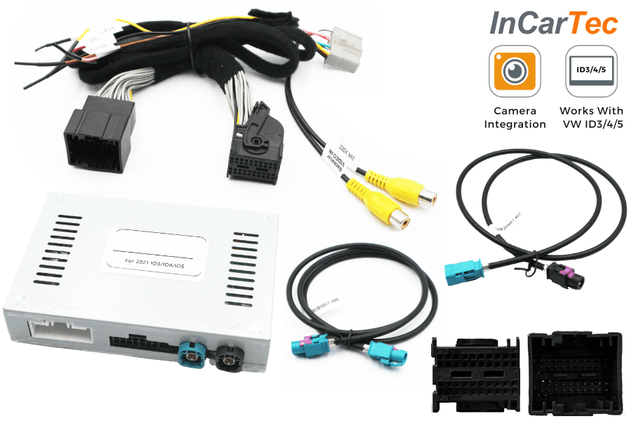 Add a Camera to Volkswagen ID3 ID4 ID5 with 10" multimedia tablet screen  