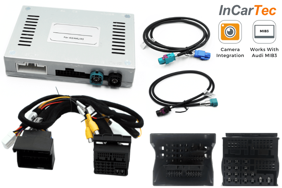 Add a Camera to Audi A4/ A5/ Q5 (2021on) Audi A3/Q3 (2022 on) with MIB3 multimedia systems  