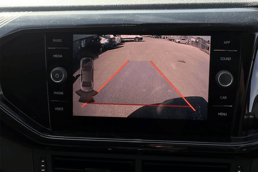 Volkswagen T-Cross (DISCOVER MEDIA) camera integration kit (Tailgate handle fit)