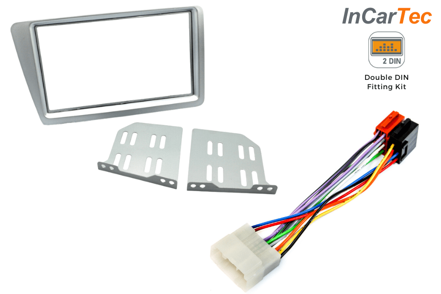 Honda Civic 7th gen (2000-2005) Double DIN car stereo upgrade fitting kit (WITHOUT SWC)