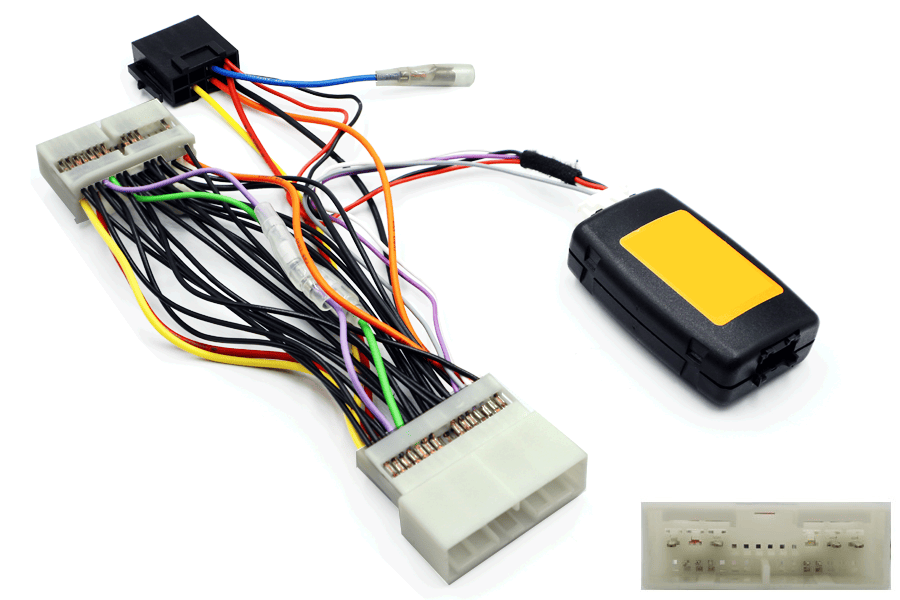 Toyota Land Cruiser Prado 150 Steering wheel control and screen retention interface