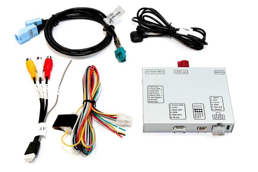 Add front/ rear view camera to Vauxhall Astra J, Insignia A and Meriva B (CD500/ DVD800 SYSTEMS)