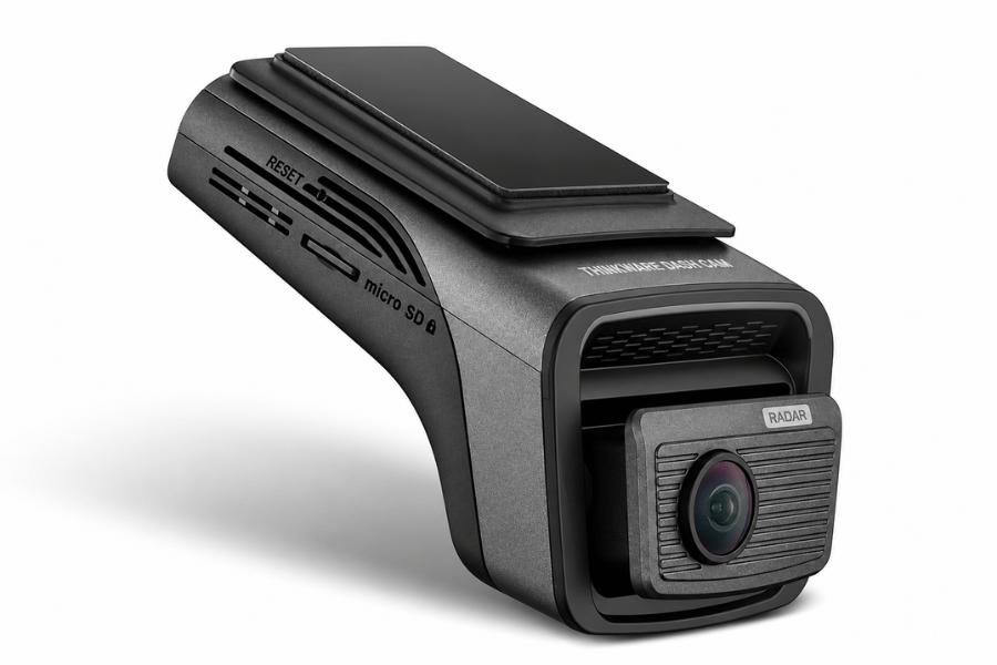 Thinkware U3000 PRO 4K UHD Front Dash Cam with Built-In Radar & 64GB Card