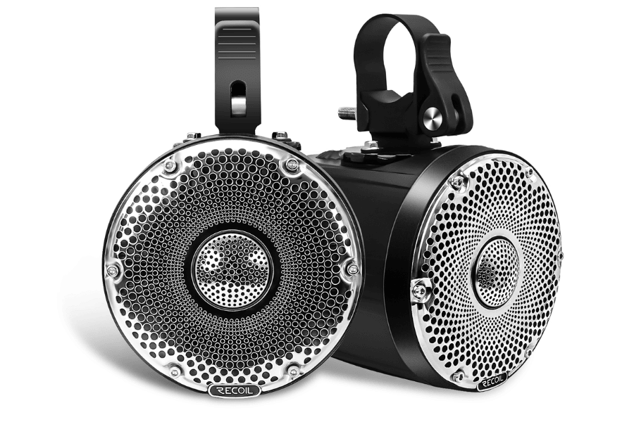 Recoil R4 Marine & Power-Sports 4-inch (100mm) 200 Watt water-resistant speakers