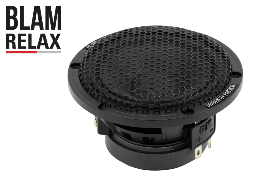 BLAM RELAX R80DB 80mm (3") dual voice-coil midrange car audio speaker (Single)