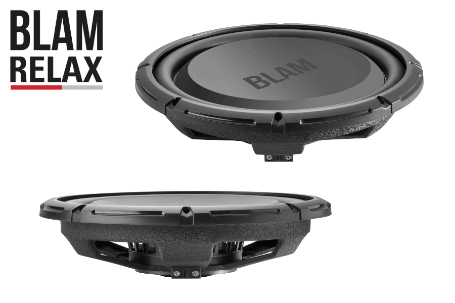BLAM RELAX RS12.2 400w 12 Inch extra-slim car subwoofer (67mm) 2 Ohm 400w