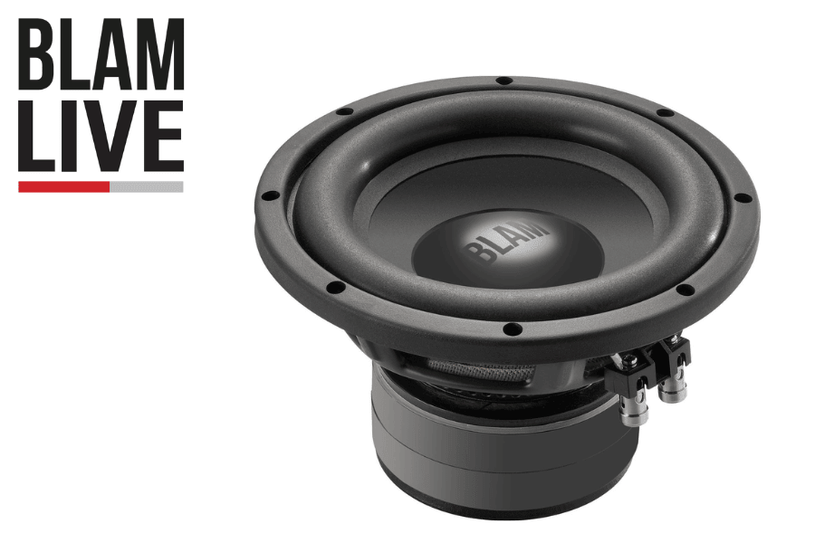 BLAM LIVE LSP25 600w 10 Inch (250mm) car subwoofer (2x 2ohm)