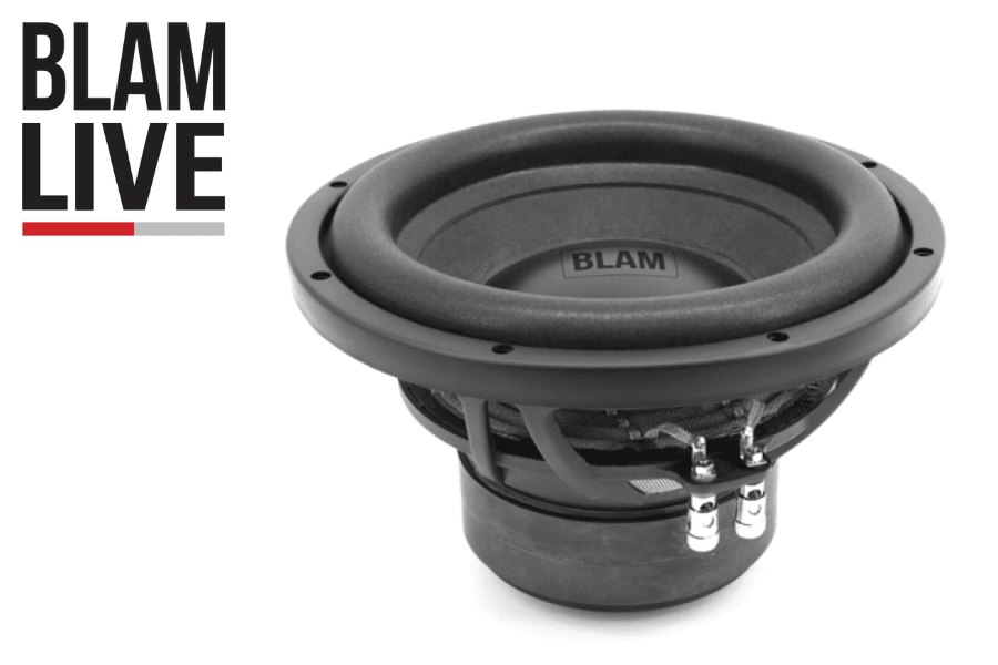 BLAM LIVE L20 DB 8 inch (200mm) 2x 2ohm 500W Dual Voice Coil car subwoofer