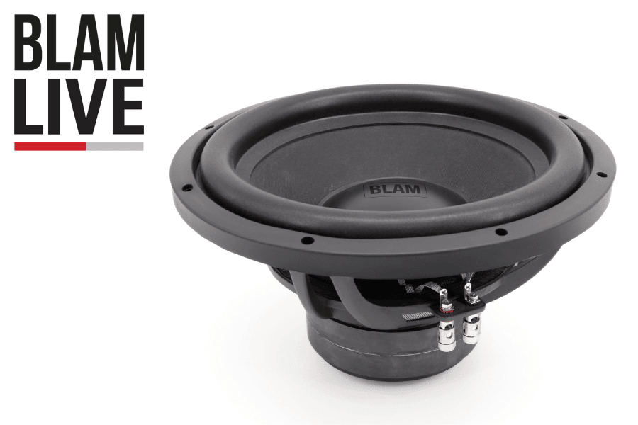 BLAM LIVE L30 DB  800W 12 Inch car subwoofer with 2x 2ohm Dual Voice Coil