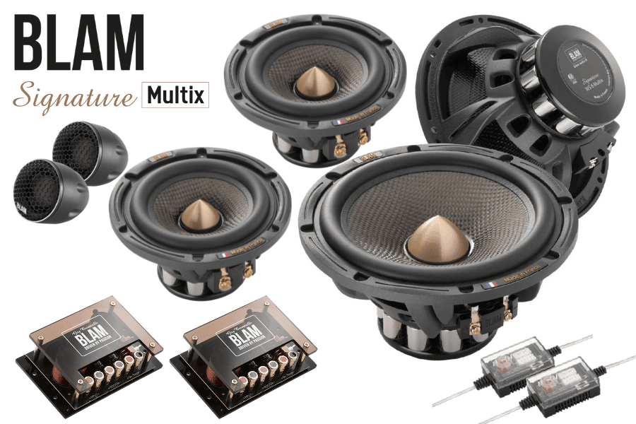 BLAM SIGNATURE MULTIX S 165 M3 165mm (6.5") 250W 3-Way Hi-End component speaker system
