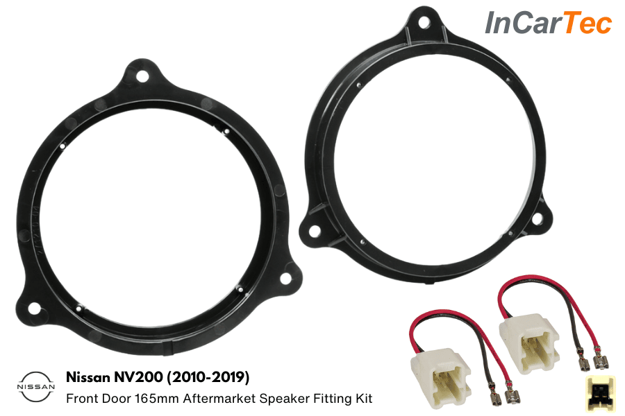 Nissan NV200 (2010-2019) 165mm (6.5 inch) Aftermarket Speaker Fitting Kit