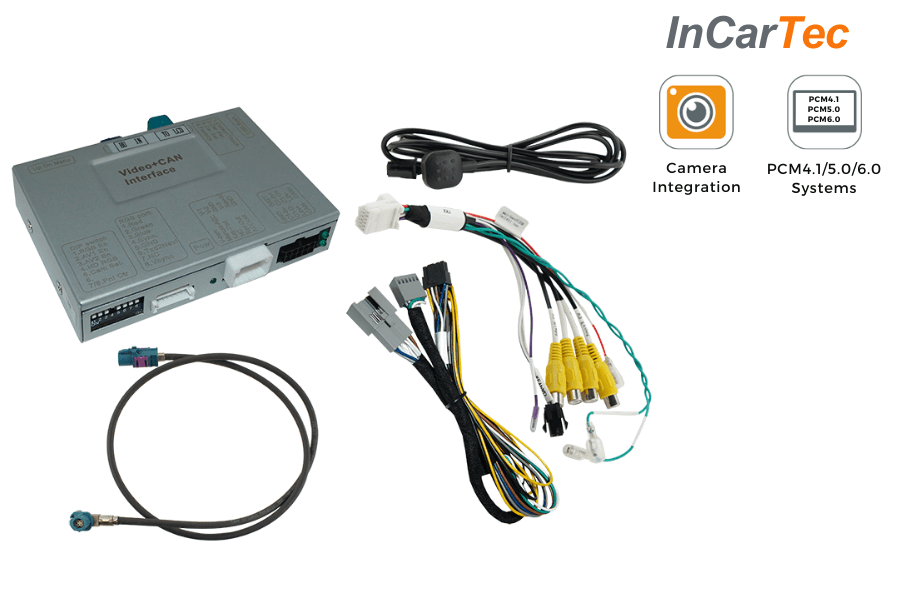 Add a front and/or rear camera to Porsche cars with PCM4.1/ PCM5.0/ PCM 6.0 systems