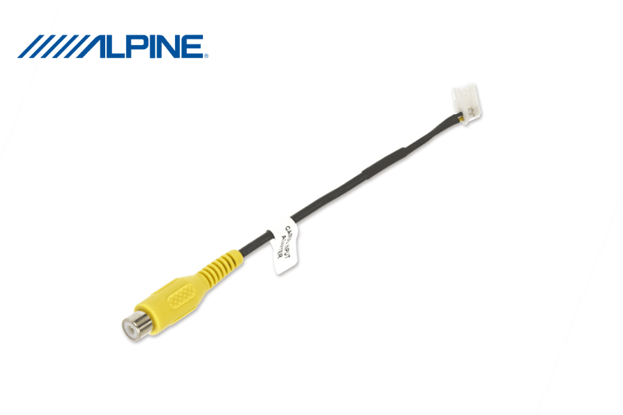 Alpine Camera adapter from RCA to Alpine direct connection