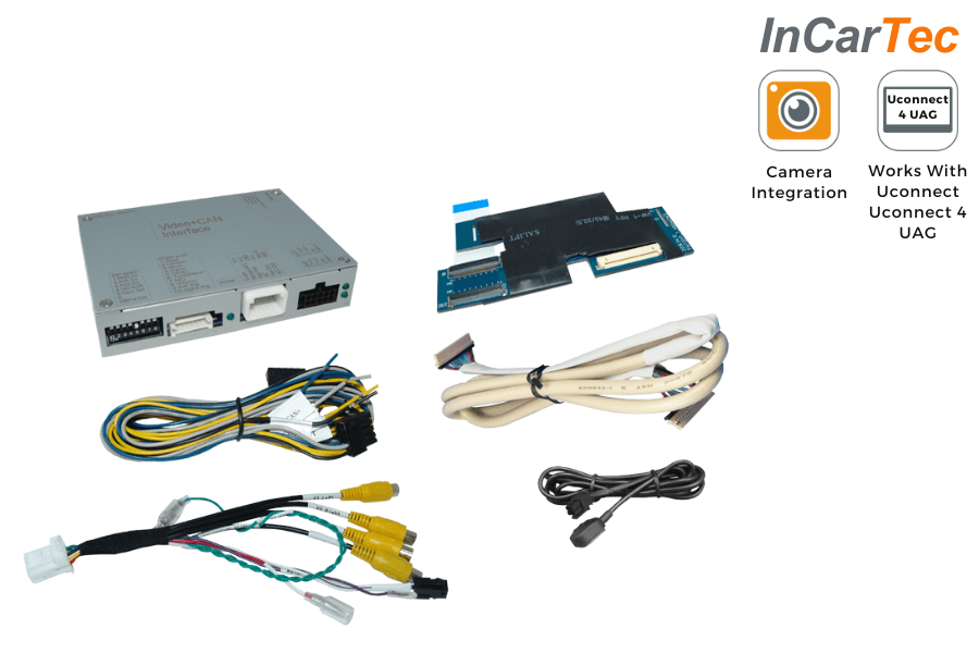 Chrysler/ Dodge (2018 Onwards) front/rear view camera interface (Uconnect 4 UAG 7 inch monitor)
