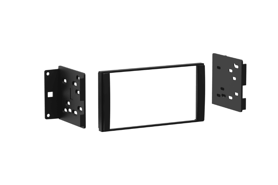 Nissan Leaf (2011-2017) Without Navigation Double DIN car fascia (MATT BLACK) Metra