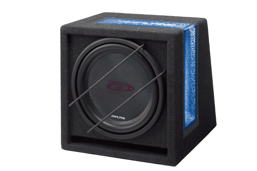 Alpine SBG-1244BR 12"/ 30cm Type-G Bass Reflex Subwoofer Box – 800W (4Ohm)