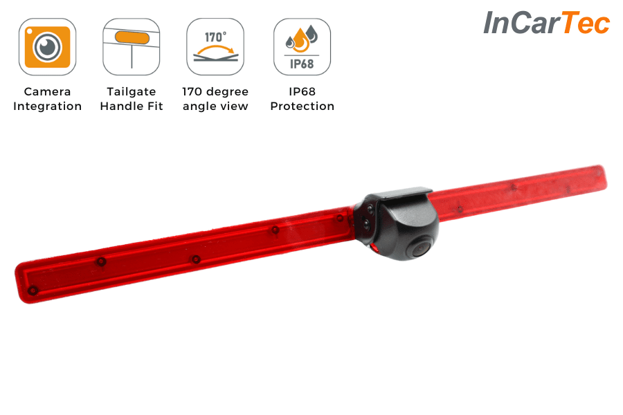 Iveco Daily (2023 Onwards) High-Level Brake Light Reversing Camera (NTSC)