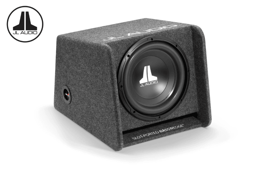 JL Audio CP112-W0v3 12" BassWedge™ slot-ported enclosed car subwoofer 300w