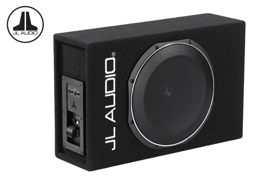 JL Audio ACS112LG-TW1 12" PowerWedge™ sealed active car subwoofer with built-in 400w Amp