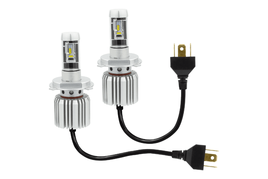 Heise HE-H4LED 6,000 Lumens 25w H4 Dual Beam Led Bulb Kit (PAIR)