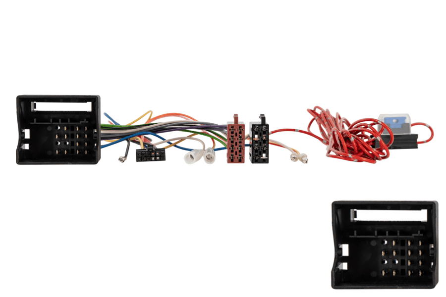 Mini (R55/R56/R57/R58/R59) car audio steering wheel control interface and radio adapter cable