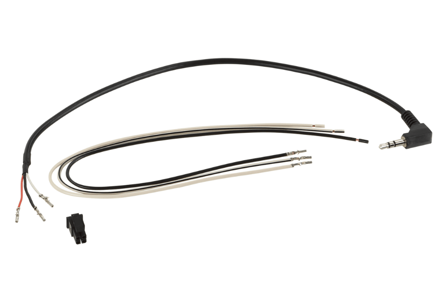 Universal head-unit patch lead for 42-ACV series steering wheel control interface