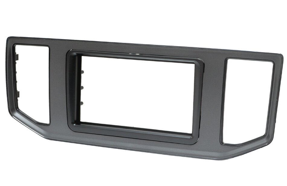 Volkswagen Grand California (2019-2023) Double DIN car audio fascia adapter panel (MATT BLACK)