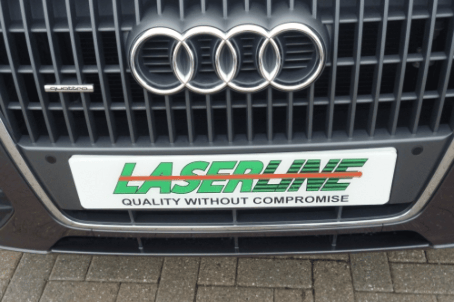 Laserline EPS4019GPS flush fit 4 front bumper parking sensor system with GPS Speed Sensor