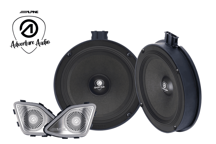Alpine SPC-106T61 Front Car Speaker and Tweeter System for VW Transporter T6.1