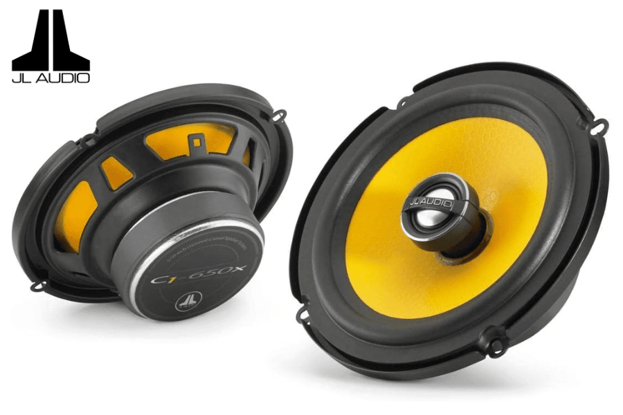 JL Audio C1-650x 6.5 Inch (165mm) Coaxial Car Speakers | 2-Way | 225 Watts