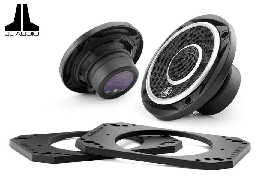 JL Audio C2-400x 4 Inch (100mm) Coaxial Car Speakers | 2-Way | 35 Watt RMS