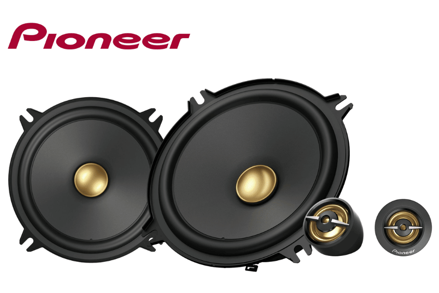 Pioneer TS-A1301C 5.25" (130mm) 2-Way Component Car Speaker System | 300 Watts
