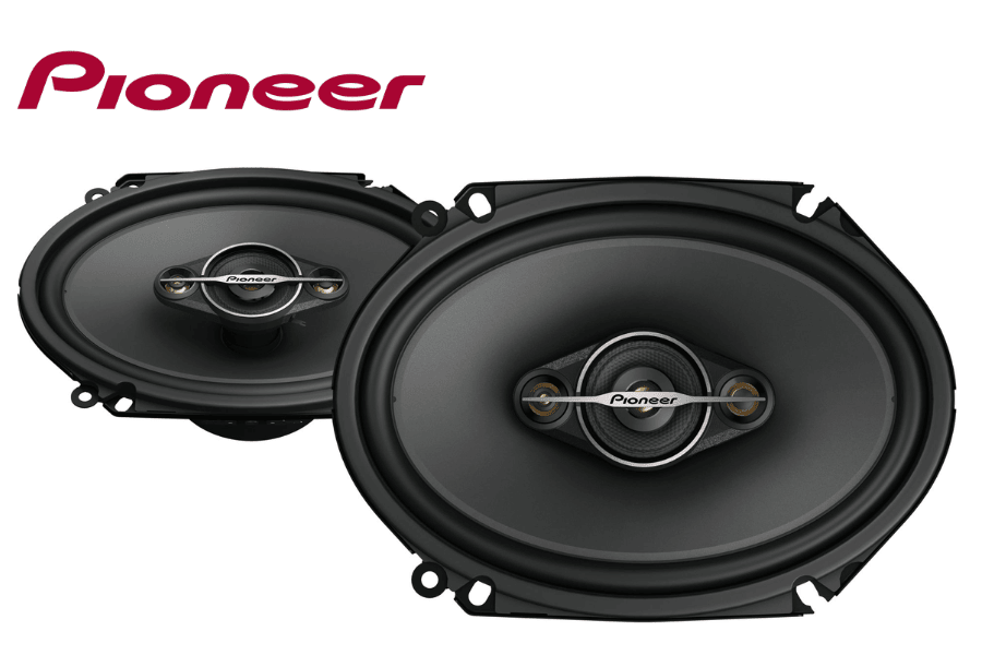 Pioneer TS-A6881F 6 x 8" 4-Way Coaxial Car Speakers | 350 Watts