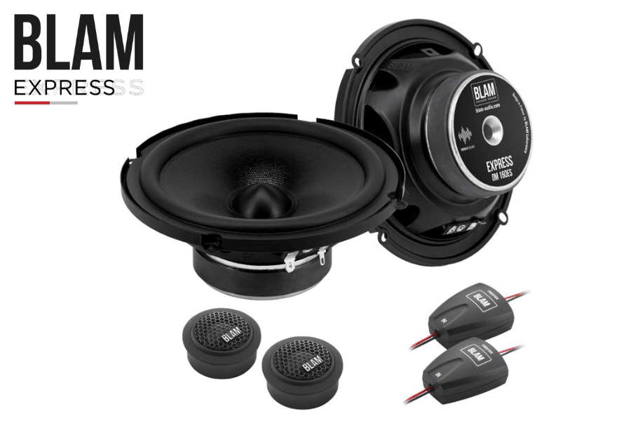 Blam Express OM160 ES20 6.5" (165mm) Component Car audio Speakers