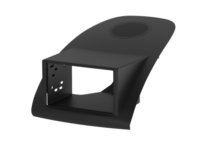 Ford Ecosport (2018-2022) Double DIN car audio fascia (MATT BLACK) Metra