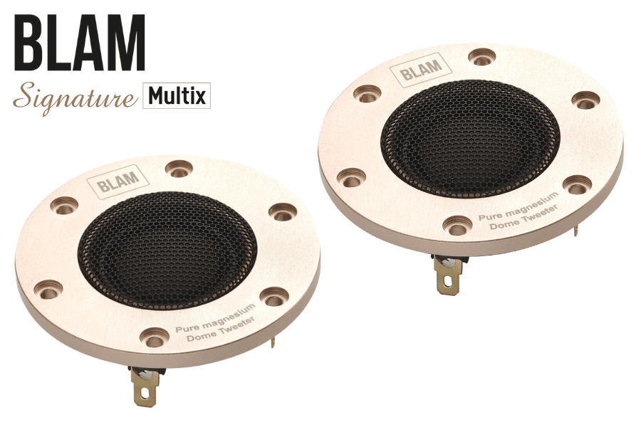 BLAM SIGNATURE MULTIX TSM 25 MG70 HR 25 mm Magnesium Dome Tweeters (Gold)