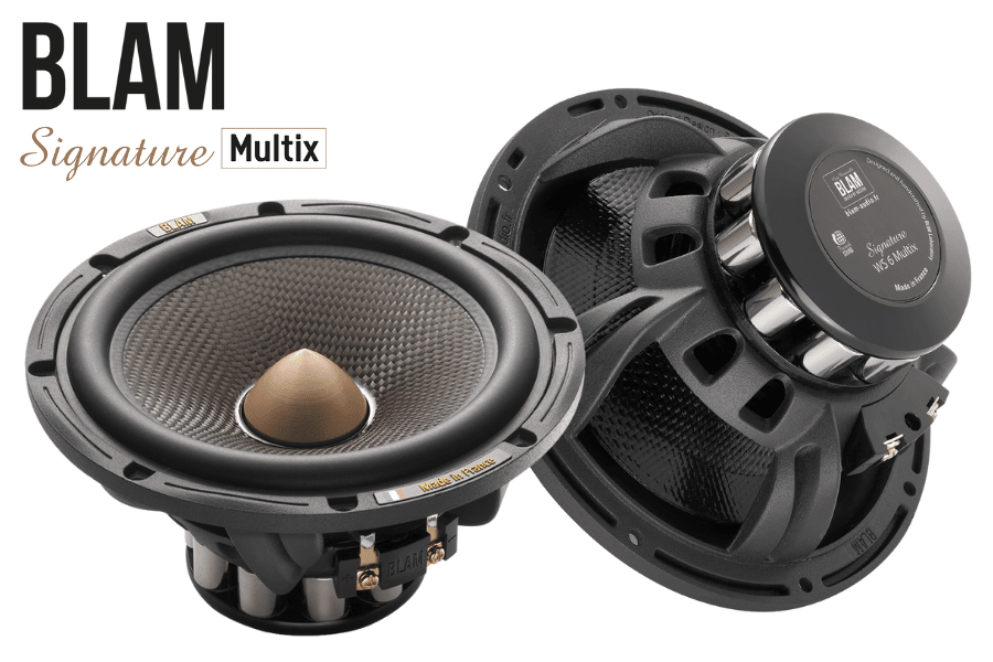 BLAM SIGNATURE MULTIX WS6 6.5" (165mm) 250W multi-neodimium magnet car speakers
