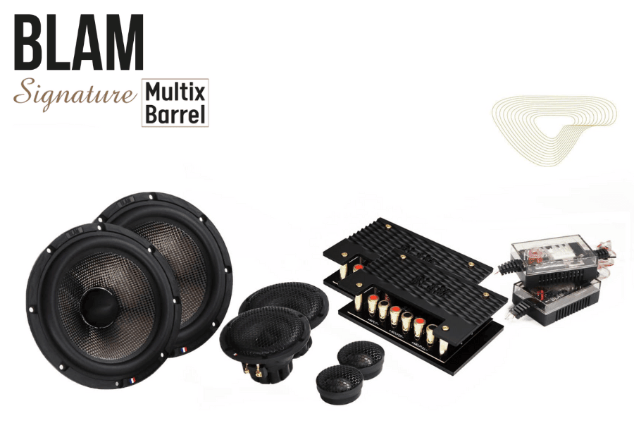 BLAM Multix Barrel MB 165.3 165mm (6.5") 250W 3-Way car audio speaker system